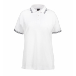 ID Dames Poloshirt Stretch Contrast ID0523